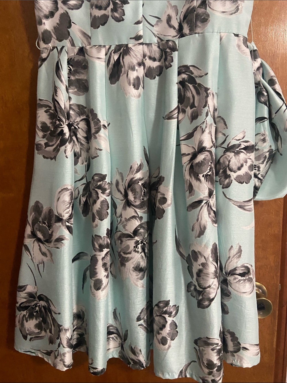 Jessica Howard Mint Green Floral Ruffle Midi Dress - Picture 7 of 8